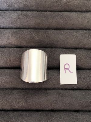 Saddle in Sterling - size R