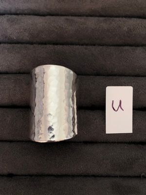 Saddle in Sterling - size U