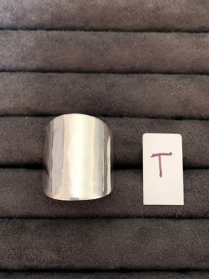 Saddle in Sterling - size T