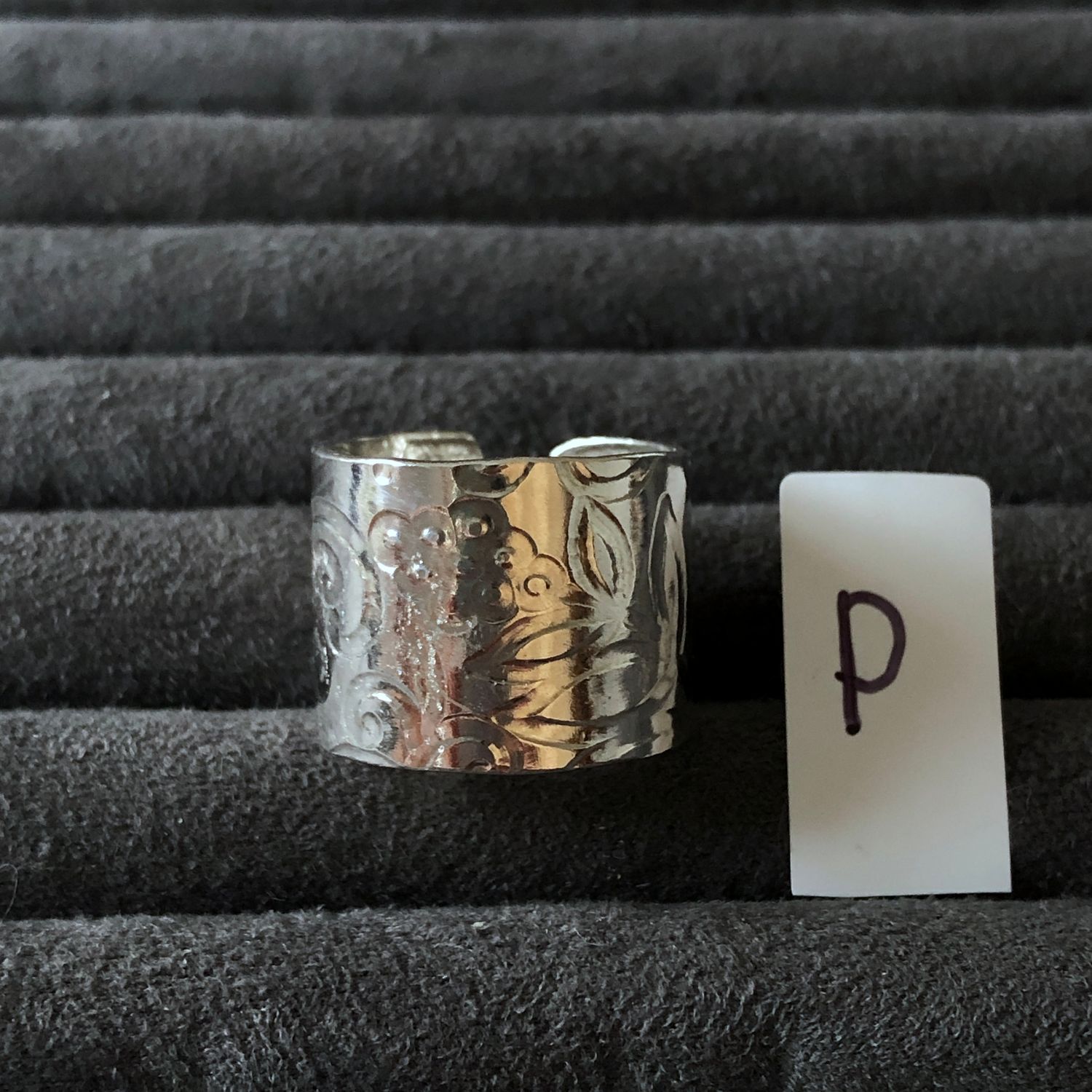 Open back printed band - size P