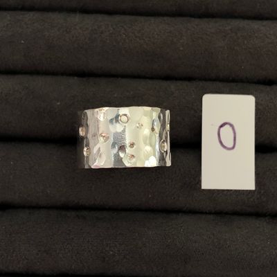 Moonscape ring - size O