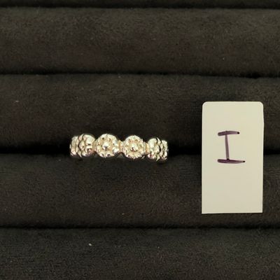 Sterling daisy ring - size I (i)