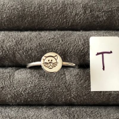Nugget ring: size T - kitty