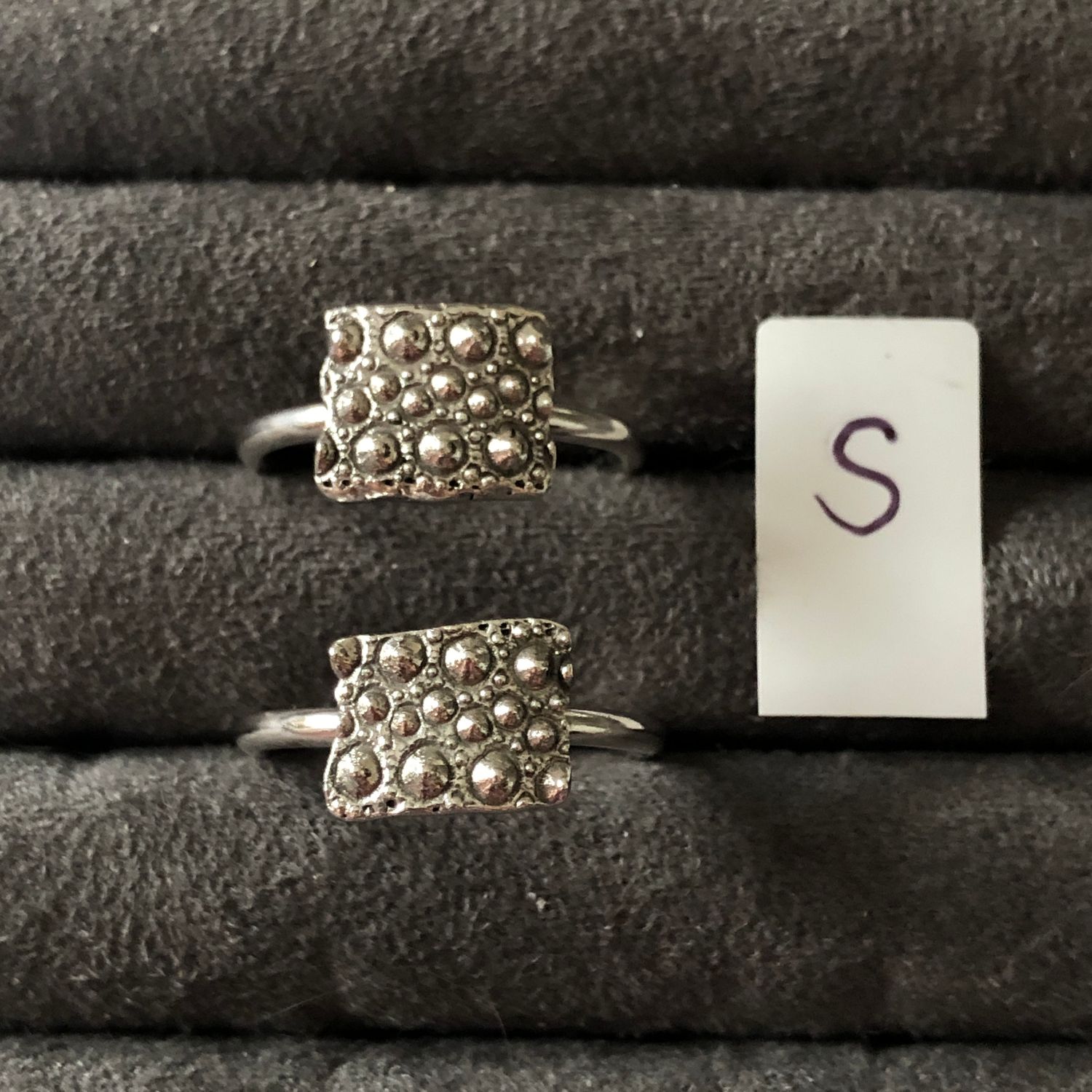 Kina frag ring: size S (choose one)