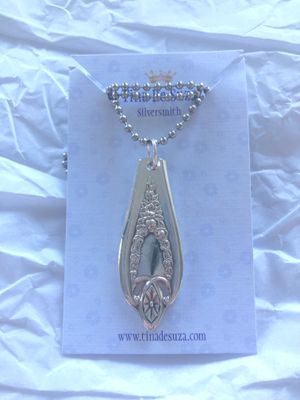 Vintage cutlery pendant - circa 1916