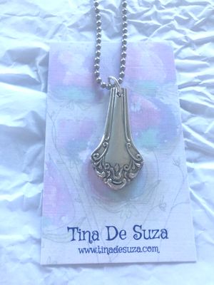 Vintage cutlery pendant - circa 1920s
