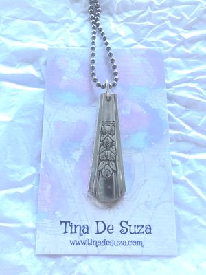 Vintage cutlery pendant - circa 1930s
