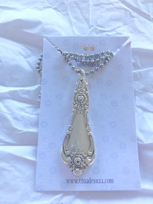 Vintage cutlery pendant - circa 1930s
