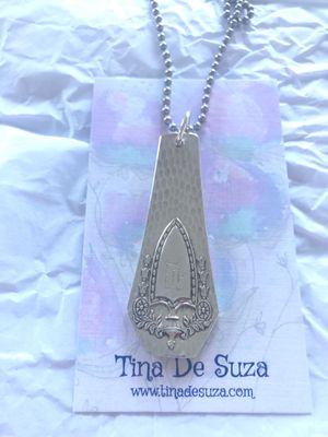 Vintage cutlery pendant - circa 1911