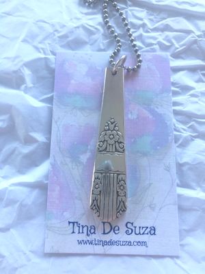Vintage cutlery pendant - circa 1938