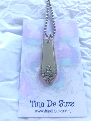 Vintage cutlery pendant - circa 1930s