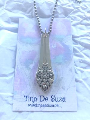 Vintage cutlery pendant - circa 1930s