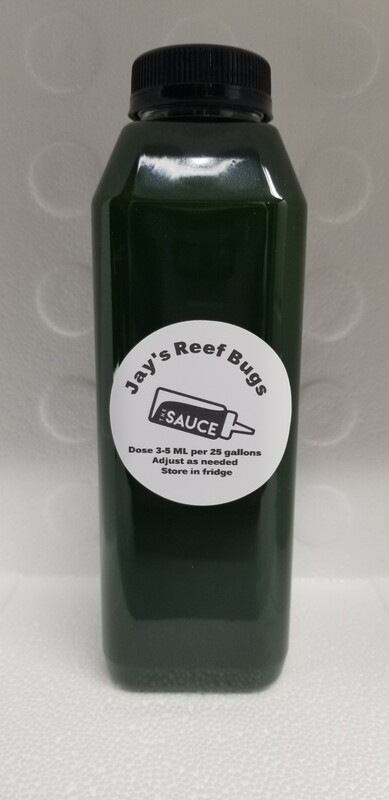 Vendor Bulk Order Jay&#39;sReefBugs Sauce 160oz