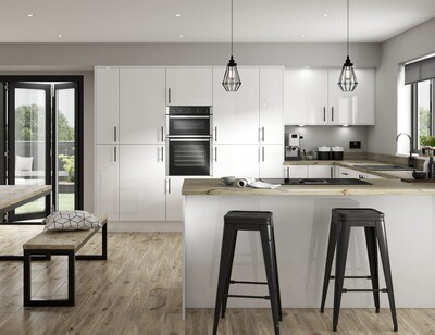 Tiffany Gloss 20 Unit Kitchen + island Tiffany Gloss 20 Unit Kitchen + island