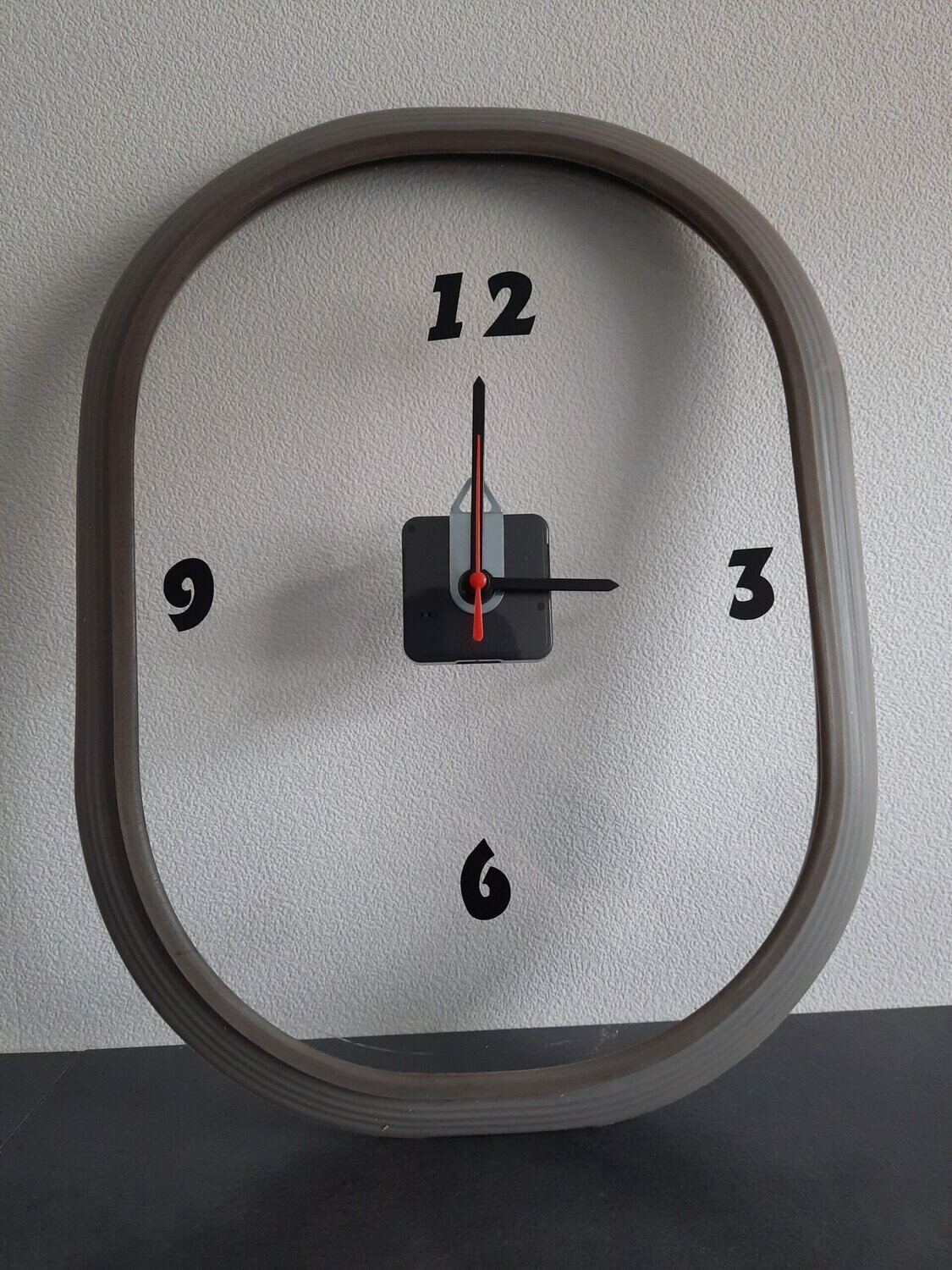 Uhr Original Airbus A340 Fenster Wanduhr