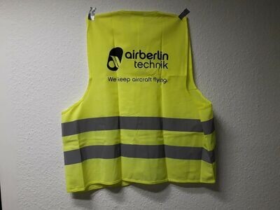 Original airberlin Technik Warnweste