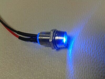 5 mm LED verkabelt Dauerlicht inkl. Vorwiderstand und Fassung