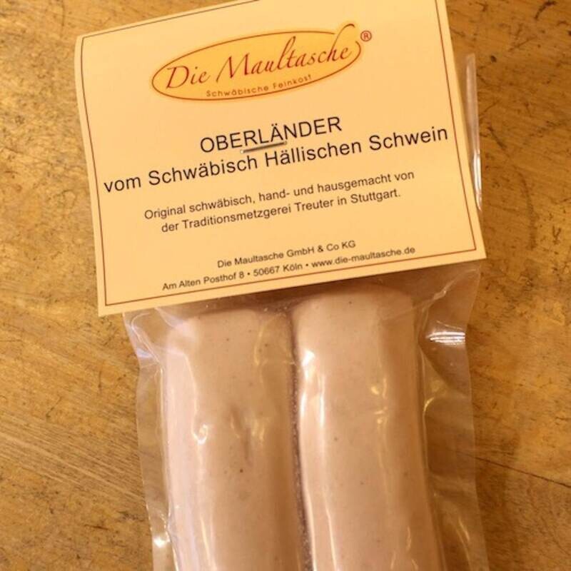 Oberländer Würste 2-er Pack ca. 220 Gramm Oberländer Würste 2-er Pack ca. 220 Gramm