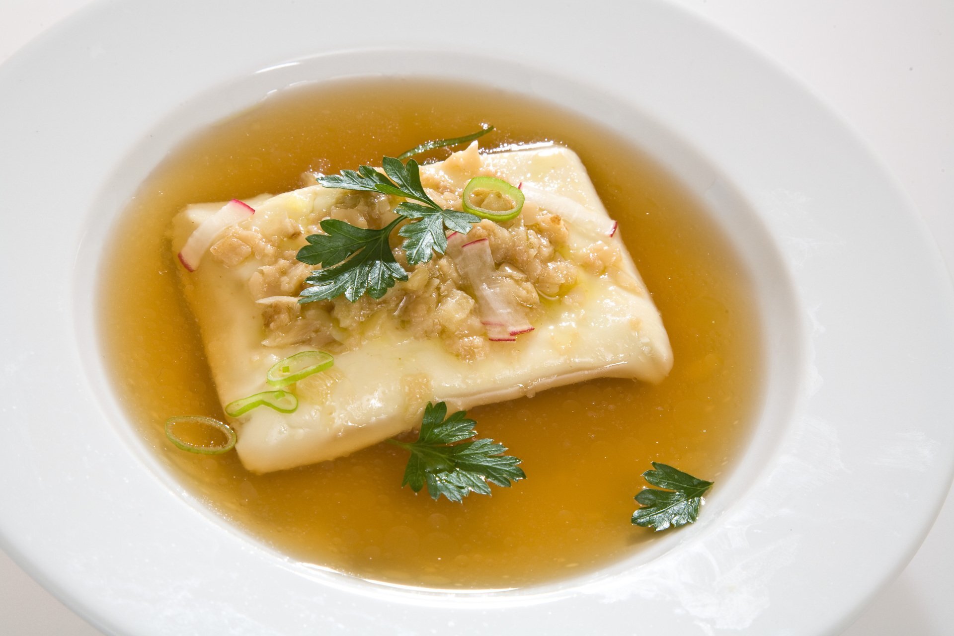 Zwiebelschmelze in feiner Butter