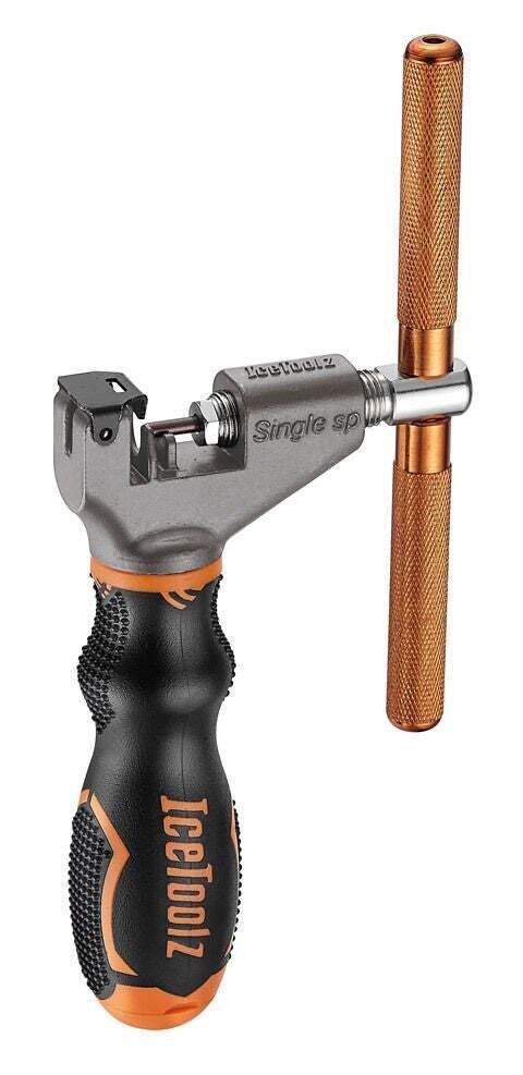 IceToolz kettingpons 62B3, Pro Shop single speed, antraciet