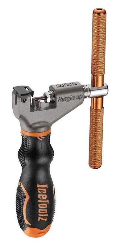 IceToolz kettingpons 62B3, Pro Shop single speed, antraciet