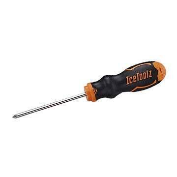 IceToolz Schroevendraaier PH0 Kruiskop met magneet L=10cm