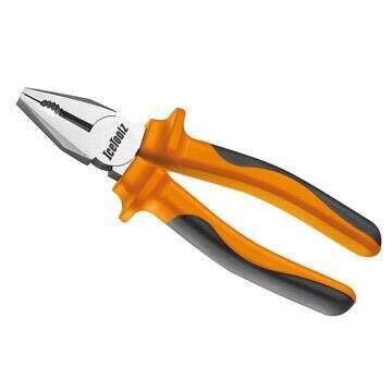 IceToolz combinatietang 28C2, comfort-grip 18cm/7”, oranje