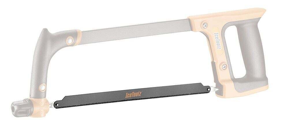 IceToolz reserve zaagblad 16H3, set van 2 stuks voor #16H3, zwart