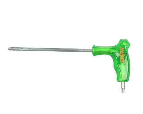 IceToolz hexsleutels 7T--, Twinhead met handvat T30, groen