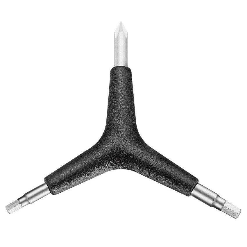 IceToolz Y-sleutel 70J2, schroevendraaier en hexsleutel PH2/Hex 4x5mm, zwart