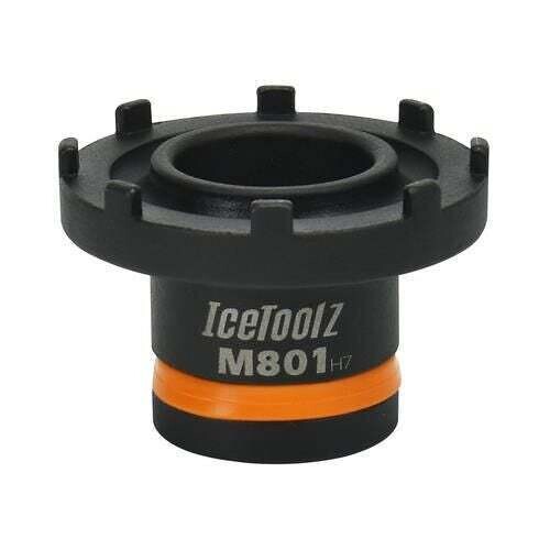 IceToolz borgring afnemer M801 Bosch Active, zwart