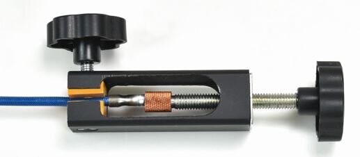 IceToolz nippel- en banjopers 54P5, zwart