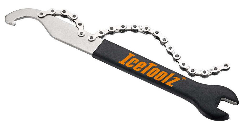 IceToolz pedaalsleutel 34S2, haak & freewheelafnemer