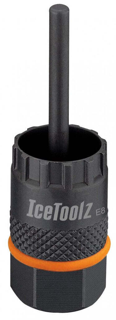 IceToolz lockring afnemer 09C1, met geleiderpen Shimano-HG, zwart