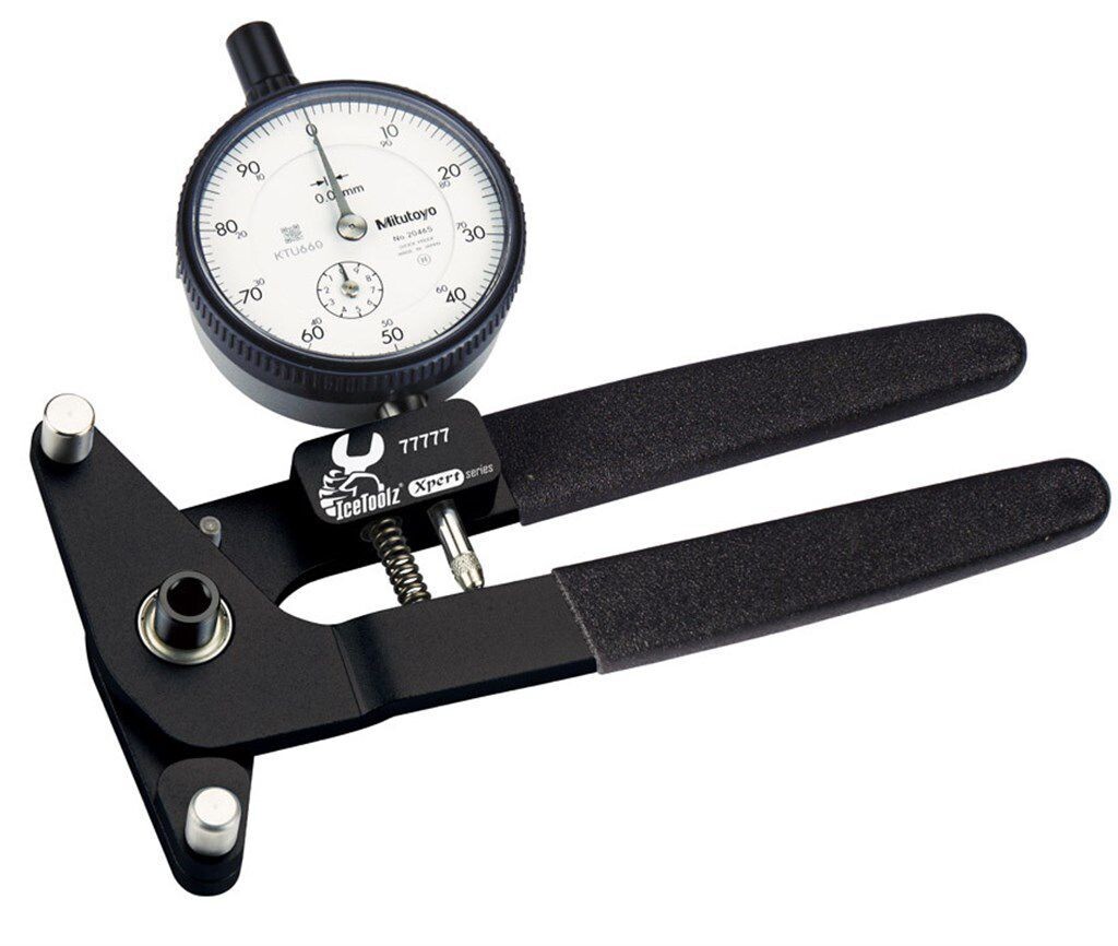 IceToolz spakendrukmeter (Mitutoyo)