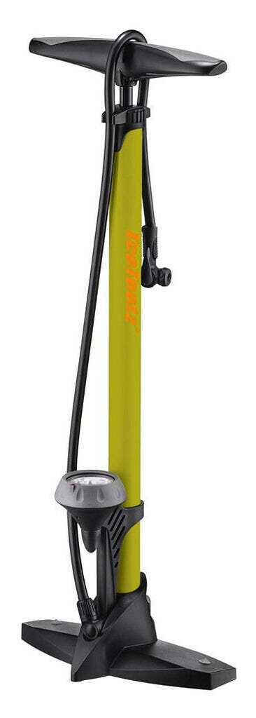 IceToolz voetpomp Sport A451, hogedruk, met manometer AV/FV/DV