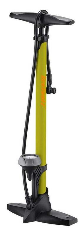IceToolz voetpomp Sport A451, hogedruk, met manometer AV/FV/DV