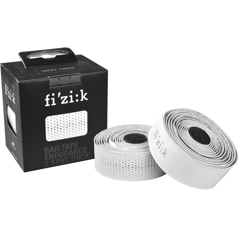 Fizik stuurlint Endurance Wit Tacky Gravel
