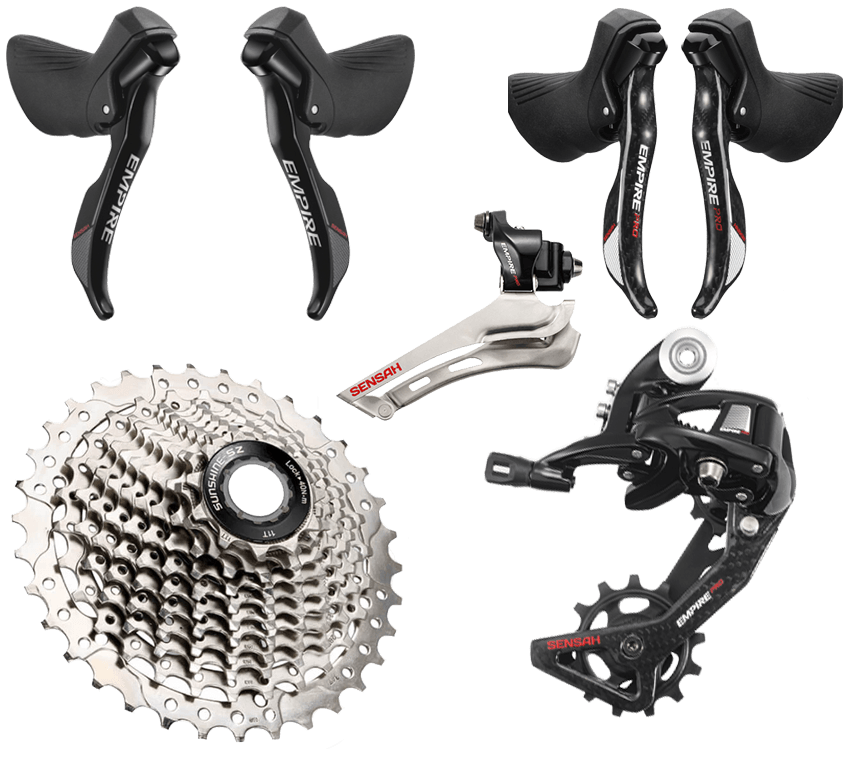 Sensah Empire Pro Road 2x12-Speed complete set