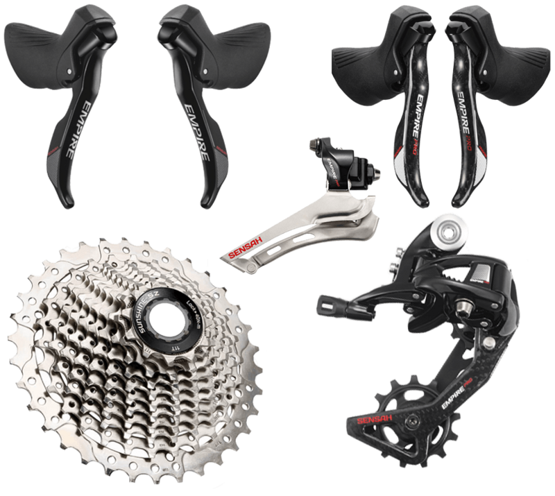 Sensah Empire Pro Road 2x12-Speed complete set
