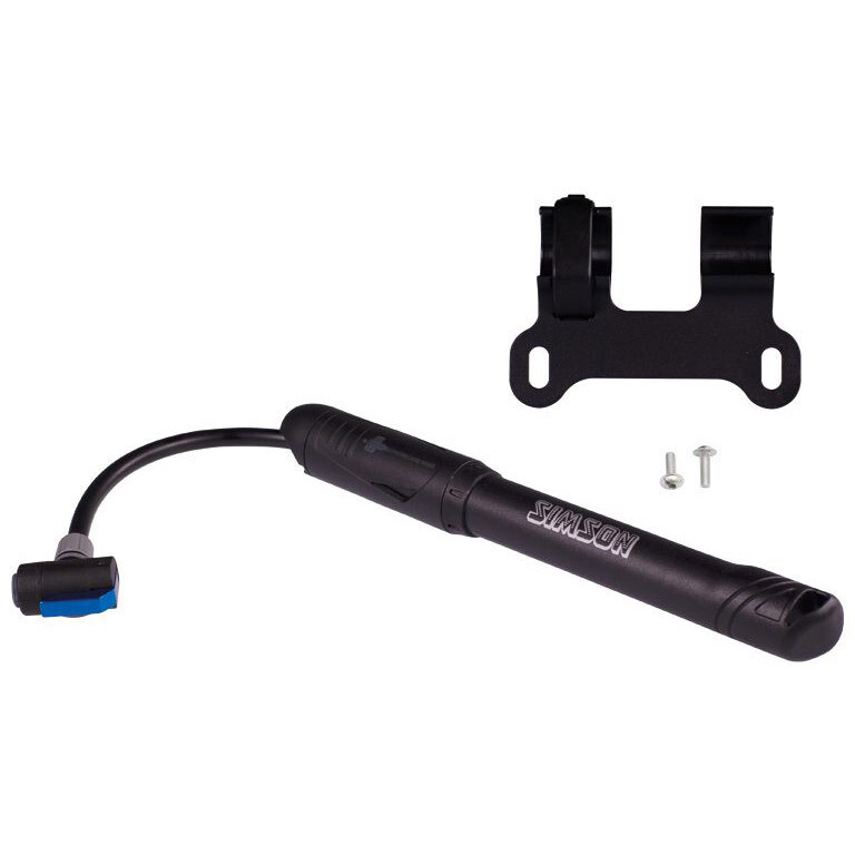 Simson framepomp Sport zwart