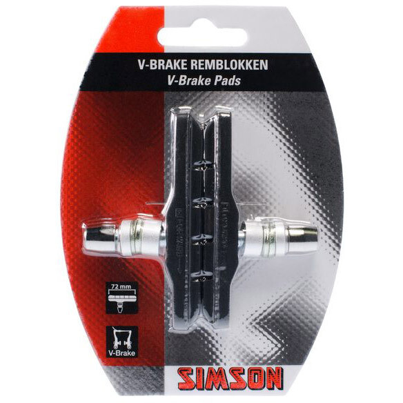 Simson remschoen V-brake 72mm per set