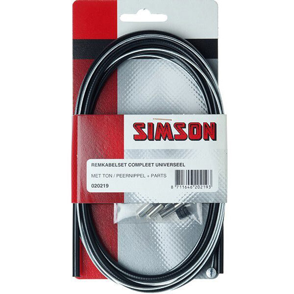 Simson remkabelset compleet ton-peer nippel