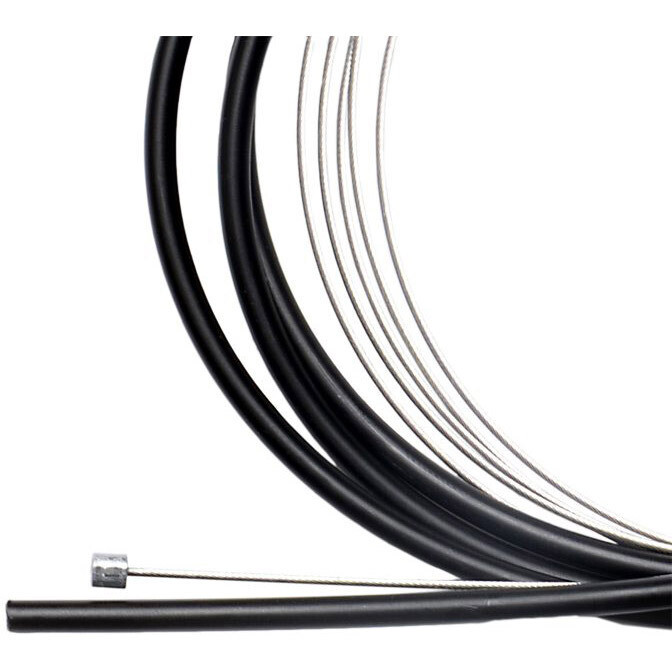 Simson versnellingkabel compl. Nexus 4/7/8 rvs, Kleur: Zwart