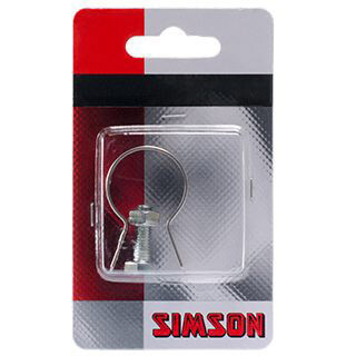 Simson rembandage rond 22mm rvs per stuk