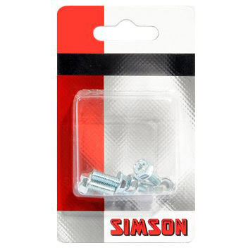 Simson spatbordboutjes 5x12mm per 5 stuks