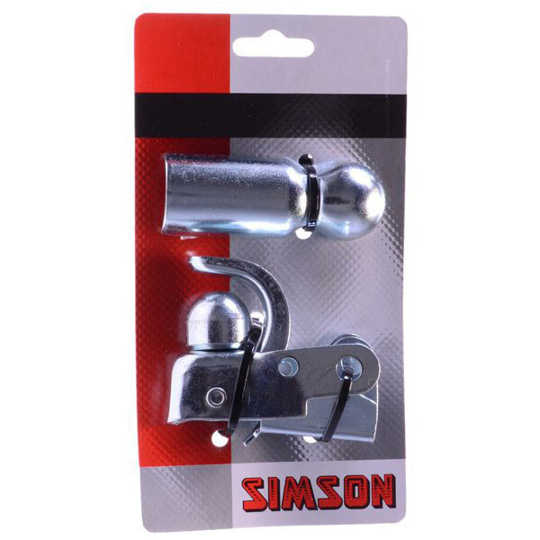 Simson fietskarkoppeling zilver op kaart