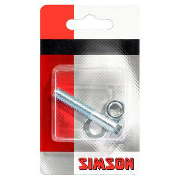 Simson zadelklembout 8x45mm per stuk