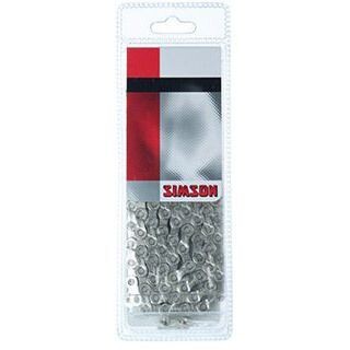 Simson ketting 9v IG/EXA 116 schakels zilver