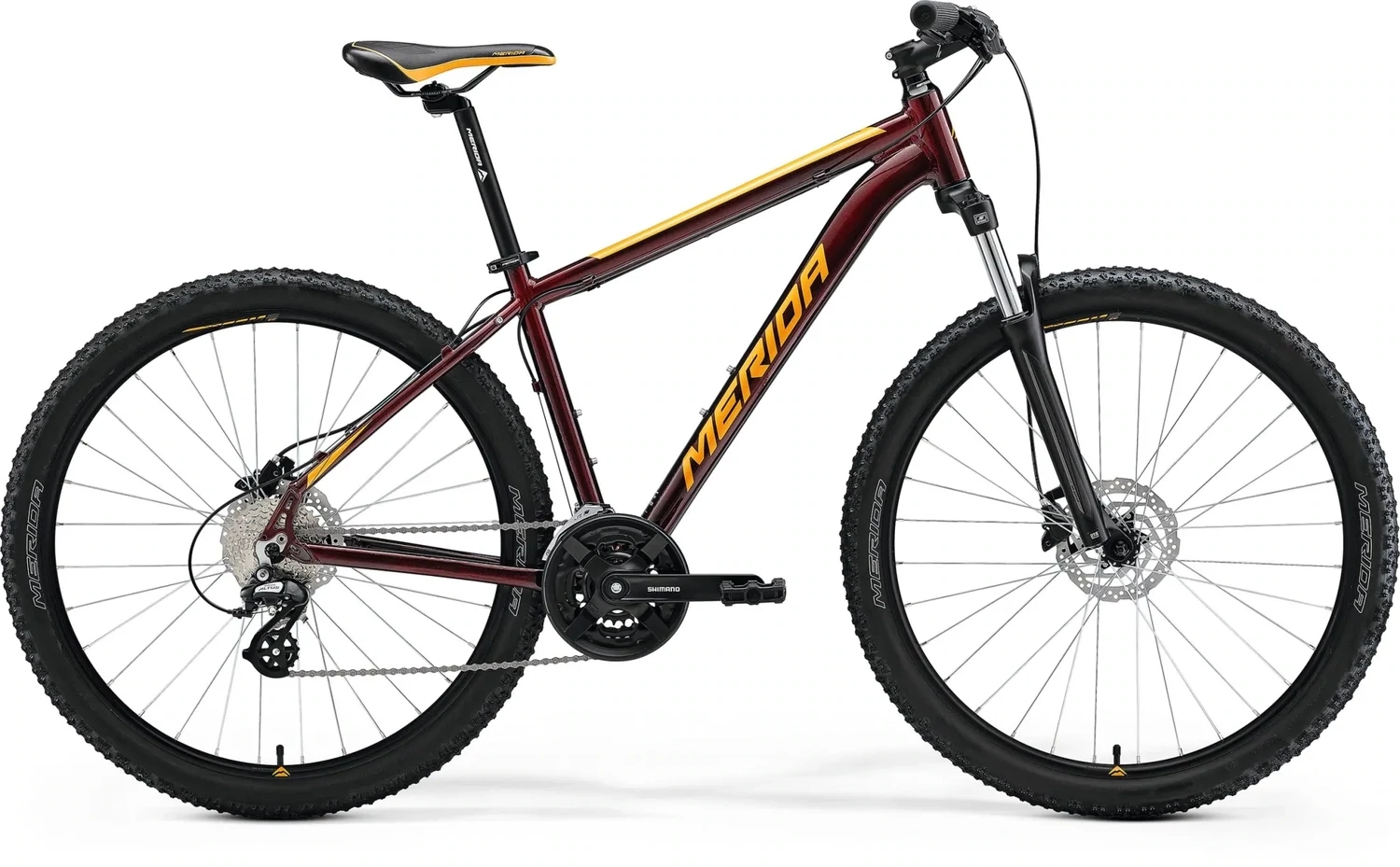 Merida BIG SEVEN 15, Kleur: Burgundy Red